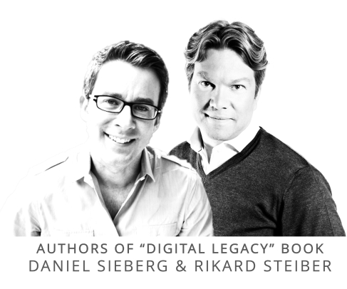 Authors of Digital Legacy book, Daniel Sieberg & Rikard Steiber